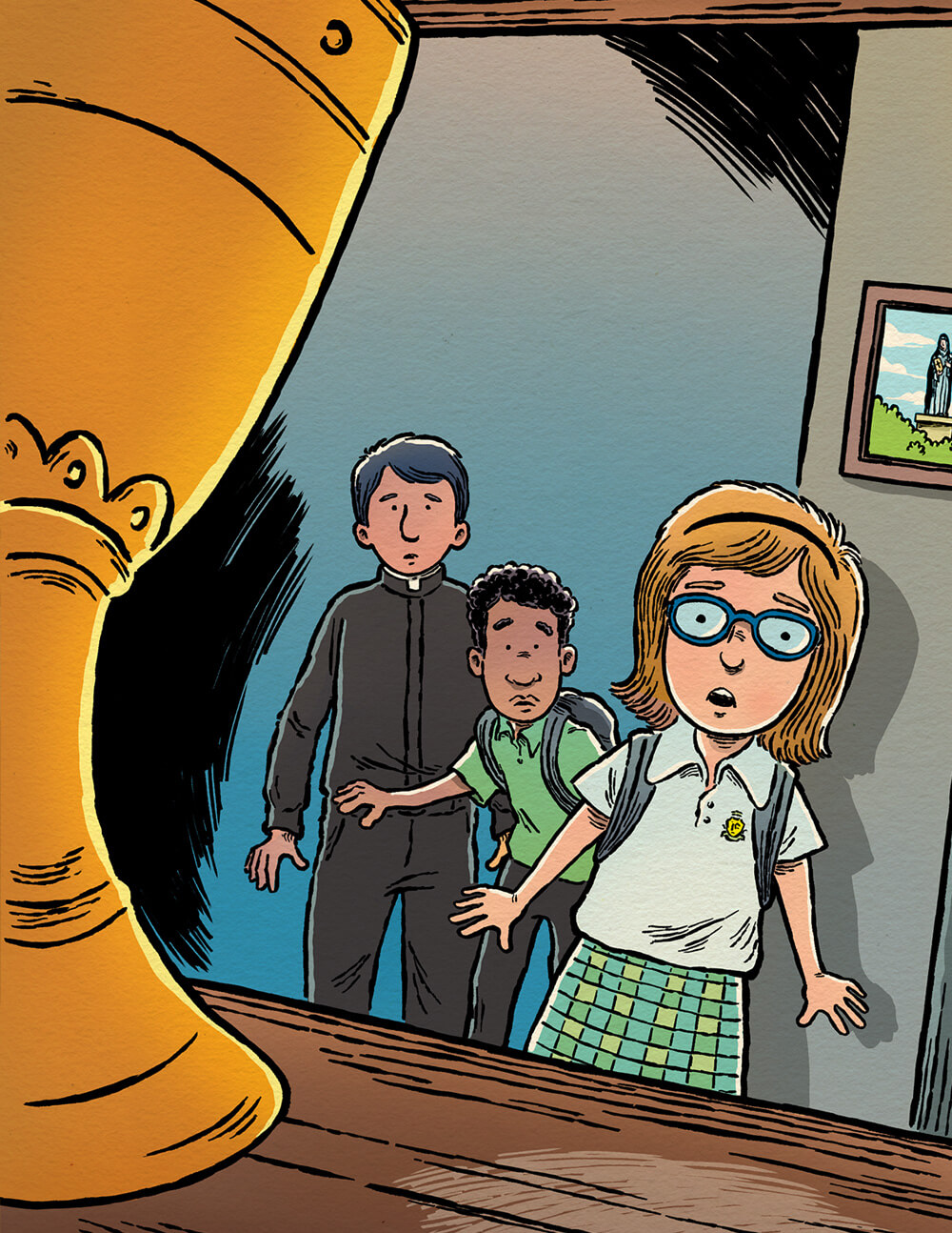 Book cover for Penny and the Stolen Chalice.